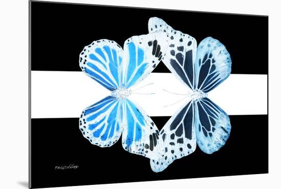 Miss Butterfly Duo Genuswing - X-Ray B&W Edition II-Philippe Hugonnard-Mounted Photographic Print