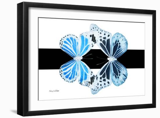 Miss Butterfly Duo Genuswing - X-Ray B&W Edition-Philippe Hugonnard-Framed Photographic Print