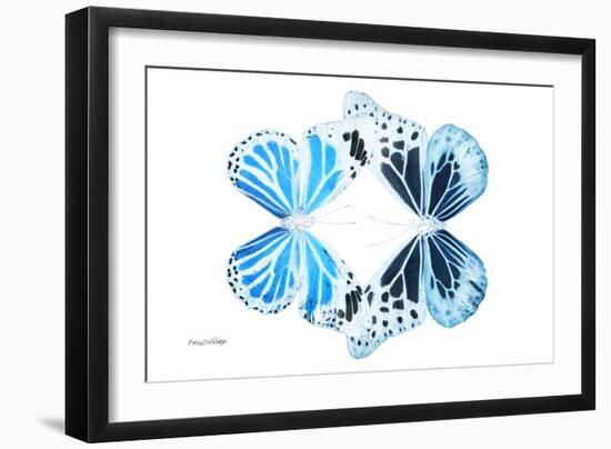 Miss Butterfly Duo Genuswing - X-Ray White Edition-Philippe Hugonnard-Framed Photographic Print