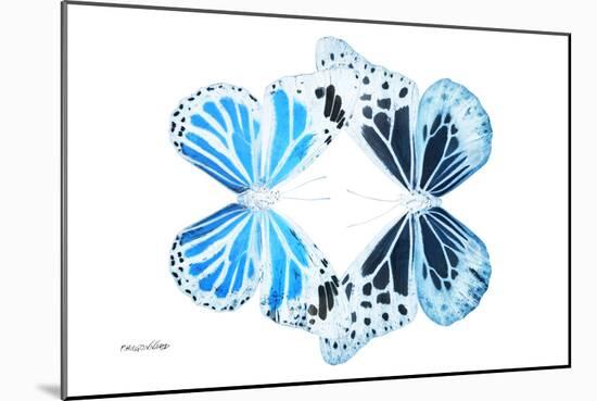 Miss Butterfly Duo Genuswing - X-Ray White Edition-Philippe Hugonnard-Mounted Photographic Print