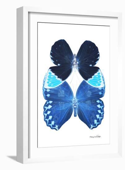 Miss Butterfly Duo Heboformo II - X-Ray White Edition-Philippe Hugonnard-Framed Photographic Print