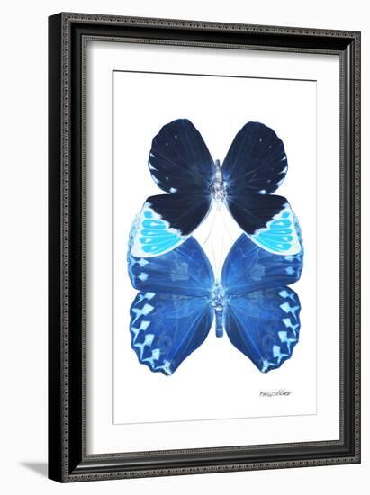 Miss Butterfly Duo Heboformo II - X-Ray White Edition-Philippe Hugonnard-Framed Photographic Print