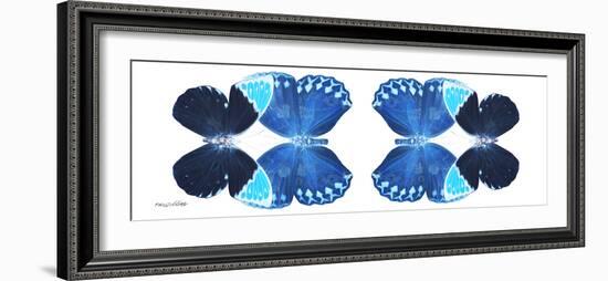 Miss Butterfly Duo Heboformo Pan - X-Ray White Edition II-Philippe Hugonnard-Framed Photographic Print