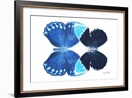 Miss Butterfly Duo Heboformo - X-Ray White Edition-Philippe Hugonnard-Framed Photographic Print