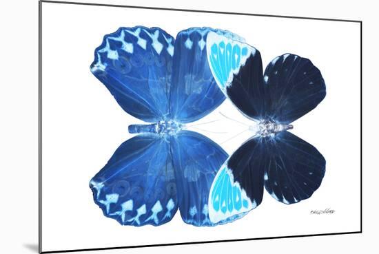 Miss Butterfly Duo Heboformo - X-Ray White Edition-Philippe Hugonnard-Mounted Photographic Print