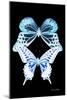 Miss Butterfly Duo Melaxhus II - X-Ray Black Edition-Philippe Hugonnard-Mounted Photographic Print