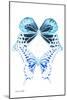 Miss Butterfly Duo Melaxhus II - X-Ray White Edition-Philippe Hugonnard-Mounted Photographic Print