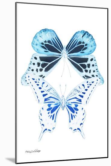 Miss Butterfly Duo Melaxhus II - X-Ray White Edition-Philippe Hugonnard-Mounted Photographic Print