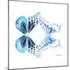 Miss Butterfly Duo Melaxhus Sq - X-Ray White Edition-Philippe Hugonnard-Mounted Photographic Print