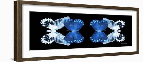 Miss Butterfly Duo Memhowqua Pan - X-Ray Black Edition-Philippe Hugonnard-Framed Photographic Print