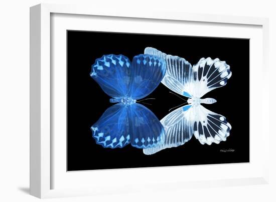 Miss Butterfly Duo Memhowqua - X-Ray Black Edition-Philippe Hugonnard-Framed Photographic Print