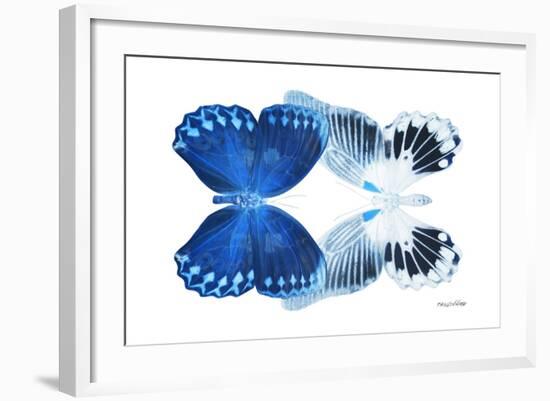 Miss Butterfly Duo Memhowqua - X-Ray White Edition-Philippe Hugonnard-Framed Photographic Print