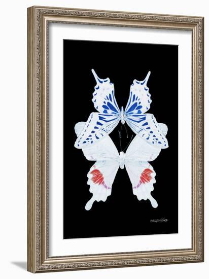 Miss Butterfly Duo Parisuthus II - X-Ray Black Edition-Philippe Hugonnard-Framed Photographic Print