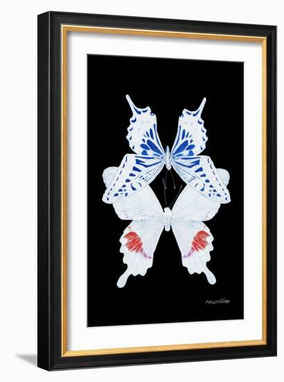 Miss Butterfly Duo Parisuthus II - X-Ray Black Edition-Philippe Hugonnard-Framed Photographic Print