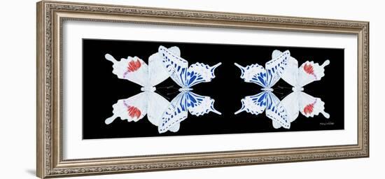 Miss Butterfly Duo Parisuthus Pan - X-Ray Black Edition II-Philippe Hugonnard-Framed Photographic Print