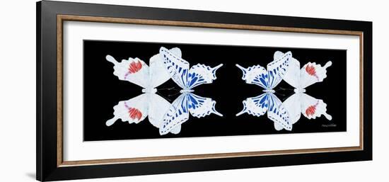 Miss Butterfly Duo Parisuthus Pan - X-Ray Black Edition II-Philippe Hugonnard-Framed Photographic Print