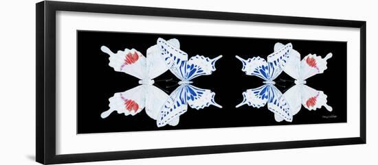 Miss Butterfly Duo Parisuthus Pan - X-Ray Black Edition II-Philippe Hugonnard-Framed Photographic Print