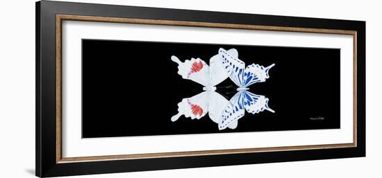 Miss Butterfly Duo Parisuthus Pan - X-Ray Black Edition-Philippe Hugonnard-Framed Photographic Print