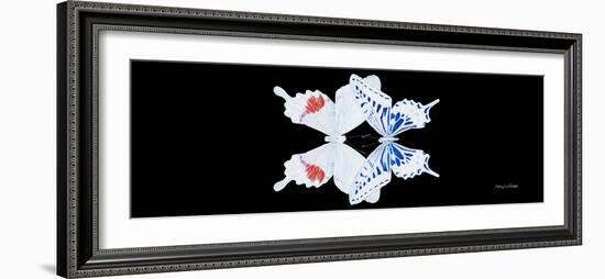 Miss Butterfly Duo Parisuthus Pan - X-Ray Black Edition-Philippe Hugonnard-Framed Photographic Print