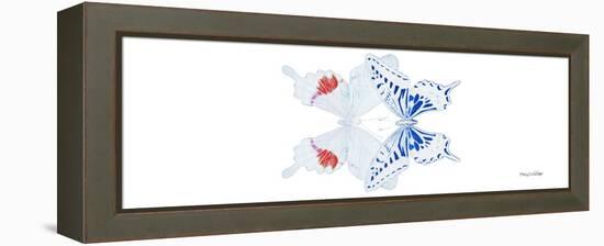 Miss Butterfly Duo Parisuthus Pan - X-Ray White Edition-Philippe Hugonnard-Framed Premier Image Canvas