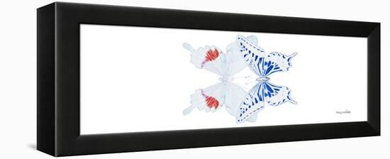 Miss Butterfly Duo Parisuthus Pan - X-Ray White Edition-Philippe Hugonnard-Framed Premier Image Canvas