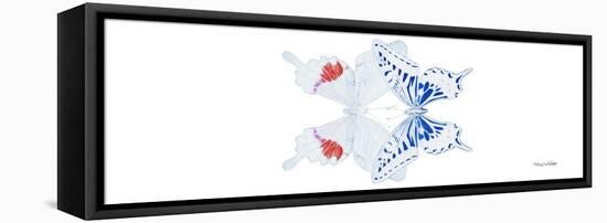 Miss Butterfly Duo Parisuthus Pan - X-Ray White Edition-Philippe Hugonnard-Framed Premier Image Canvas