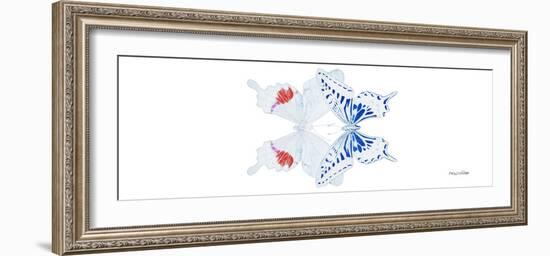 Miss Butterfly Duo Parisuthus Pan - X-Ray White Edition-Philippe Hugonnard-Framed Photographic Print