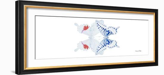 Miss Butterfly Duo Parisuthus Pan - X-Ray White Edition-Philippe Hugonnard-Framed Photographic Print