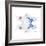 Miss Butterfly Duo Parisuthus Sq - X-Ray White Edition-Philippe Hugonnard-Framed Photographic Print