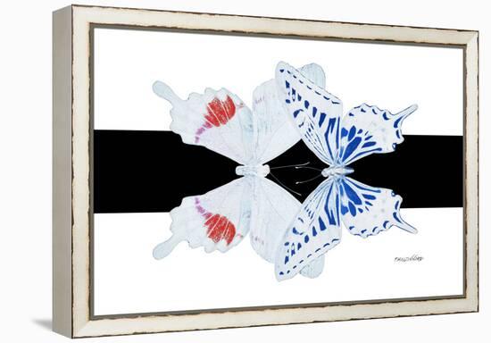 Miss Butterfly Duo Parisuthus - X-Ray B&W Edition-Philippe Hugonnard-Framed Premier Image Canvas