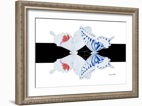 Miss Butterfly Duo Parisuthus - X-Ray B&W Edition-Philippe Hugonnard-Framed Photographic Print