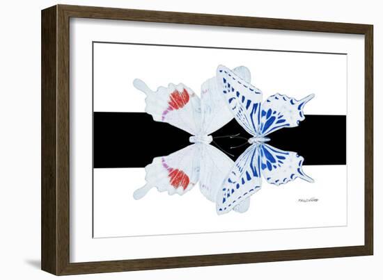 Miss Butterfly Duo Parisuthus - X-Ray B&W Edition-Philippe Hugonnard-Framed Photographic Print
