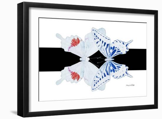 Miss Butterfly Duo Parisuthus - X-Ray B&W Edition-Philippe Hugonnard-Framed Photographic Print