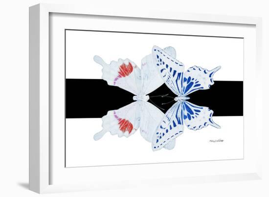 Miss Butterfly Duo Parisuthus - X-Ray B&W Edition-Philippe Hugonnard-Framed Photographic Print