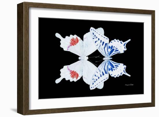 Miss Butterfly Duo Parisuthus - X-Ray Black Edition-Philippe Hugonnard-Framed Photographic Print