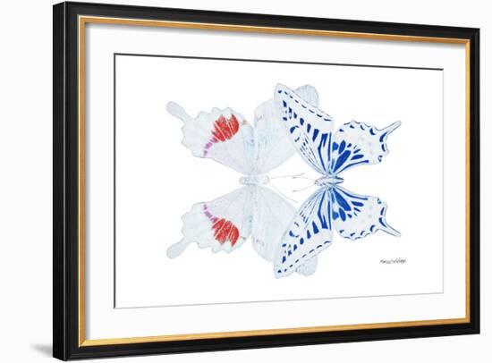 Miss Butterfly Duo Parisuthus - X-Ray White Edition-Philippe Hugonnard-Framed Photographic Print