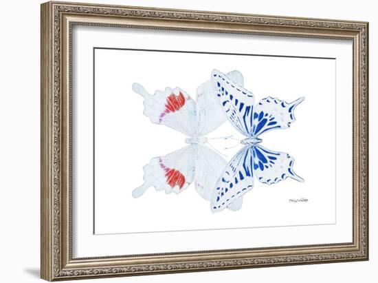 Miss Butterfly Duo Parisuthus - X-Ray White Edition-Philippe Hugonnard-Framed Photographic Print