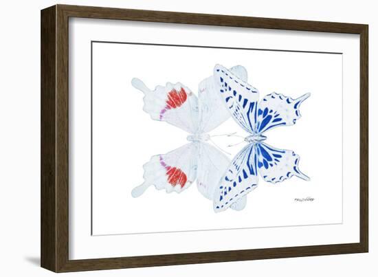 Miss Butterfly Duo Parisuthus - X-Ray White Edition-Philippe Hugonnard-Framed Photographic Print