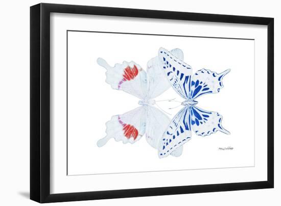 Miss Butterfly Duo Parisuthus - X-Ray White Edition-Philippe Hugonnard-Framed Photographic Print