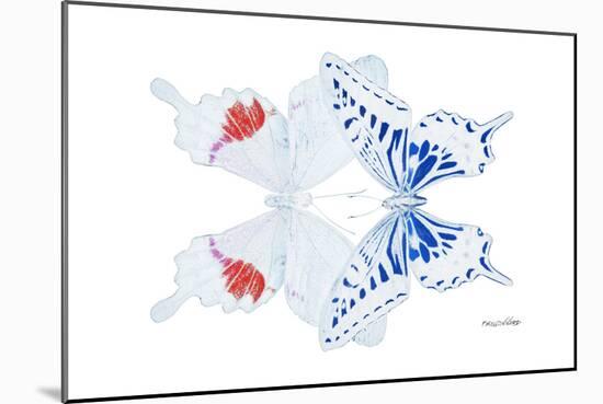 Miss Butterfly Duo Parisuthus - X-Ray White Edition-Philippe Hugonnard-Mounted Photographic Print