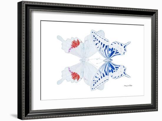 Miss Butterfly Duo Parisuthus - X-Ray White Edition-Philippe Hugonnard-Framed Photographic Print