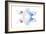 Miss Butterfly Duo Parisuthus - X-Ray White Edition-Philippe Hugonnard-Framed Photographic Print