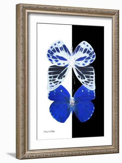 Miss Butterfly Duo Priopomia II - X-Ray B&W Edition-Philippe Hugonnard-Framed Photographic Print