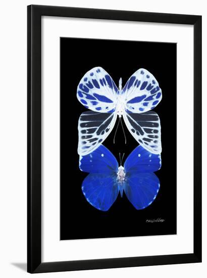 Miss Butterfly Duo Priopomia II - X-Ray Black Edition-Philippe Hugonnard-Framed Photographic Print