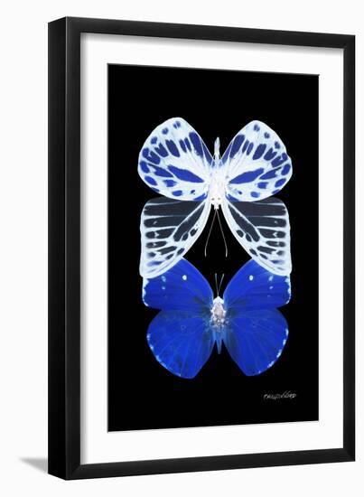 Miss Butterfly Duo Priopomia II - X-Ray Black Edition-Philippe Hugonnard-Framed Photographic Print