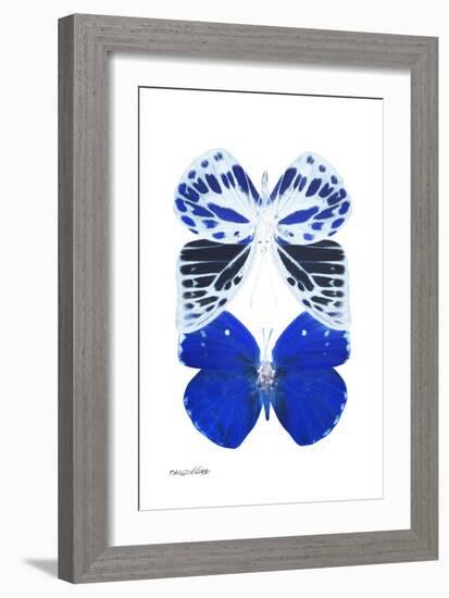 Miss Butterfly Duo Priopomia II - X-Ray White Edition-Philippe Hugonnard-Framed Photographic Print