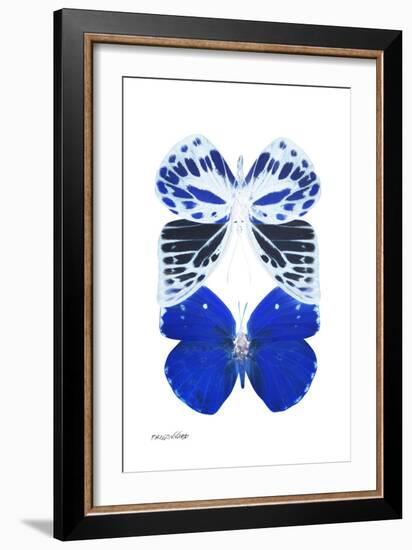 Miss Butterfly Duo Priopomia II - X-Ray White Edition-Philippe Hugonnard-Framed Photographic Print