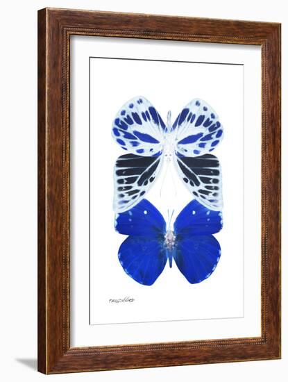 Miss Butterfly Duo Priopomia II - X-Ray White Edition-Philippe Hugonnard-Framed Premium Photographic Print