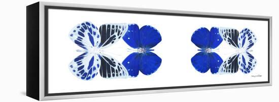Miss Butterfly Duo Priopomia Pan - X-Ray White Edition II-Philippe Hugonnard-Framed Premier Image Canvas