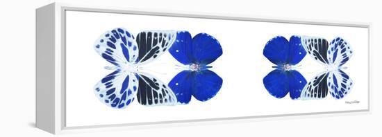 Miss Butterfly Duo Priopomia Pan - X-Ray White Edition II-Philippe Hugonnard-Framed Premier Image Canvas